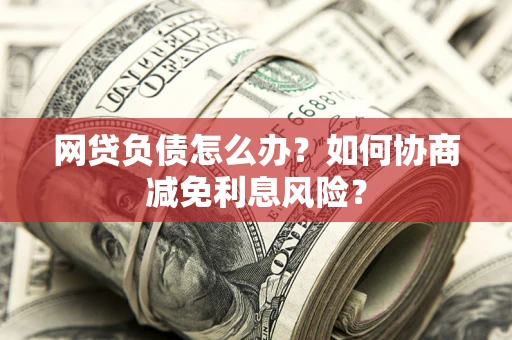 济南网贷负债怎么办？如何协商减免利息风险？