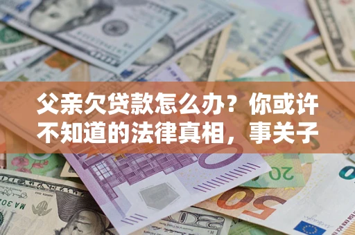 济南父亲欠贷款怎么办？你或许不知道的法律真相，事关子女未来